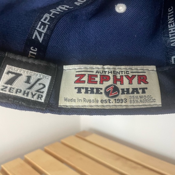 Zephyr “The Z hat” Penn St University fitted cap, size 7 1/2 - Picture 5 of 5